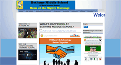 Desktop Screenshot of bethunems.org