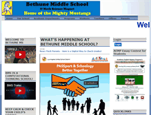 Tablet Screenshot of bethunems.org